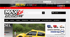 Desktop Screenshot of maxicarracing.com